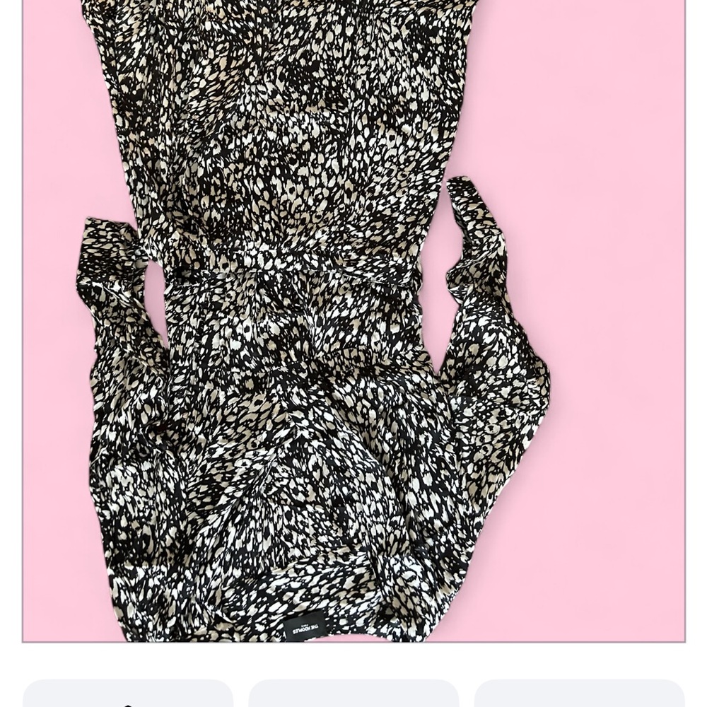 The Kooples Monochrome Abstract Dress